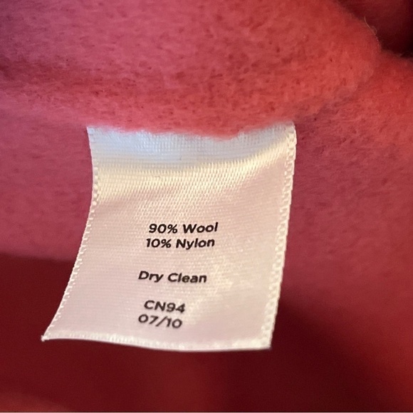 Talbot’s $199 Salmon NWT Wool Women Sz 4P Petites Dress Sleeveless - Picture 8 of 8